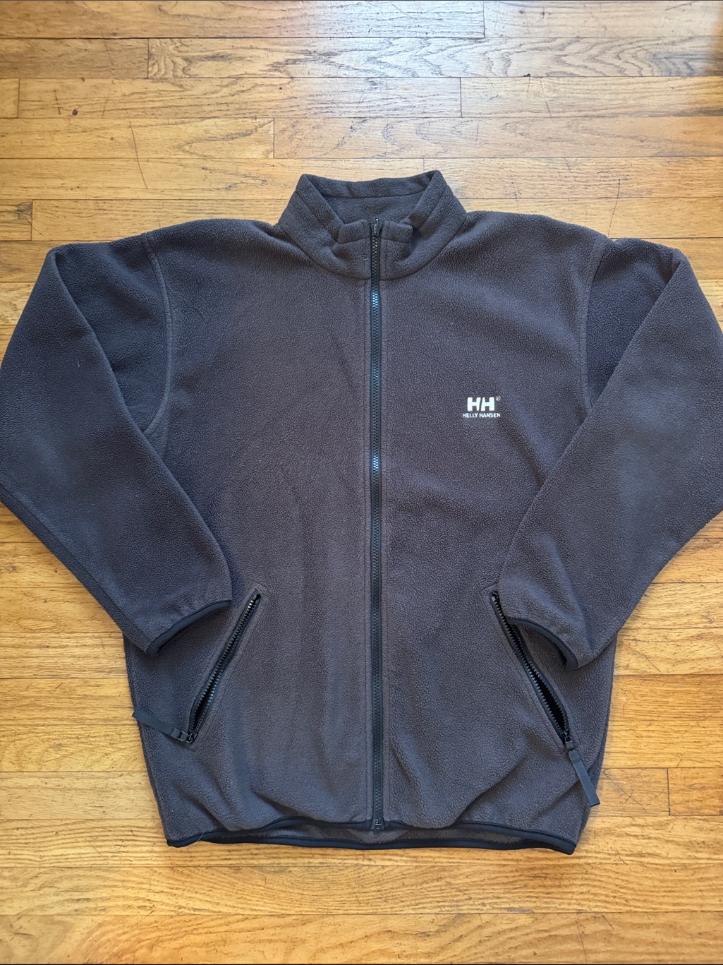Helly Hansen Charcoal Gray Fleece Jacket